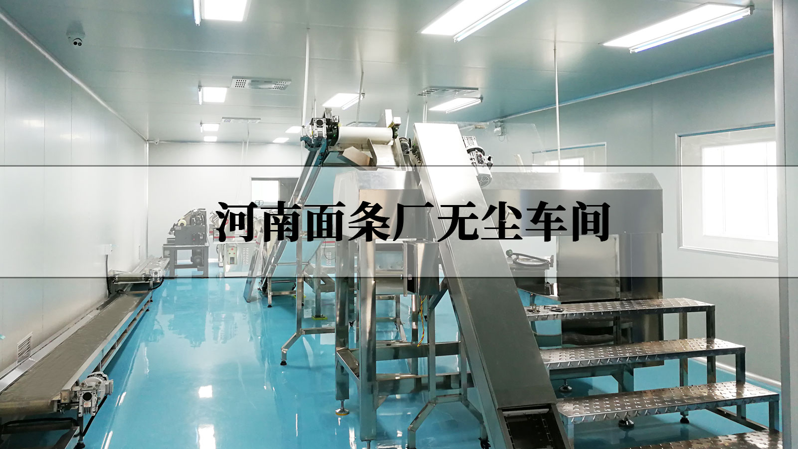 河南同乐面条厂无尘车间
