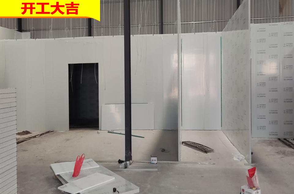 新郑食品厂无尘车间年后开工
